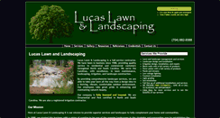 Desktop Screenshot of lucaslandscape.com